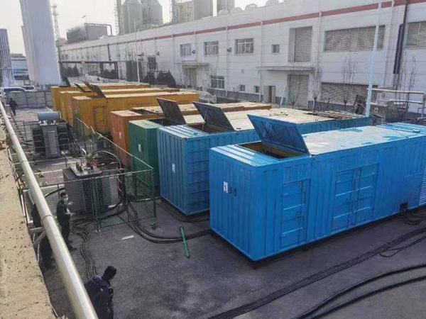 葫芦岛柴油发电机出租案例展示